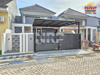 Dijual Rumah Baru Modern 3 kamar tidur di Sobo – Banyuwangi dekat SD Model