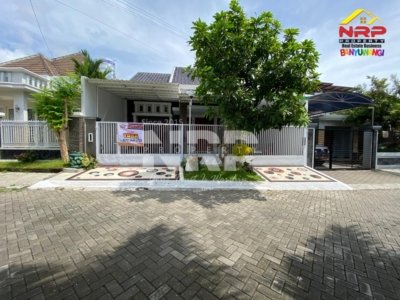 rumah dikontrakkan 2 carport di mendut regency banyuwangi
