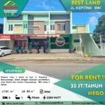 ruko dikontrakkan banyuwangi kota jl kepiting