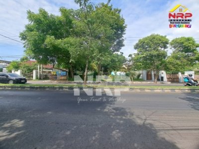 Disewakan Tanah Strategis Pinggir Jalan Raya Brawijaya Banyuwangi Luas 1520 M2