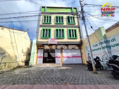 Disewakan Ruko 3 Lantai di Pakis - Banyuwangi Kota